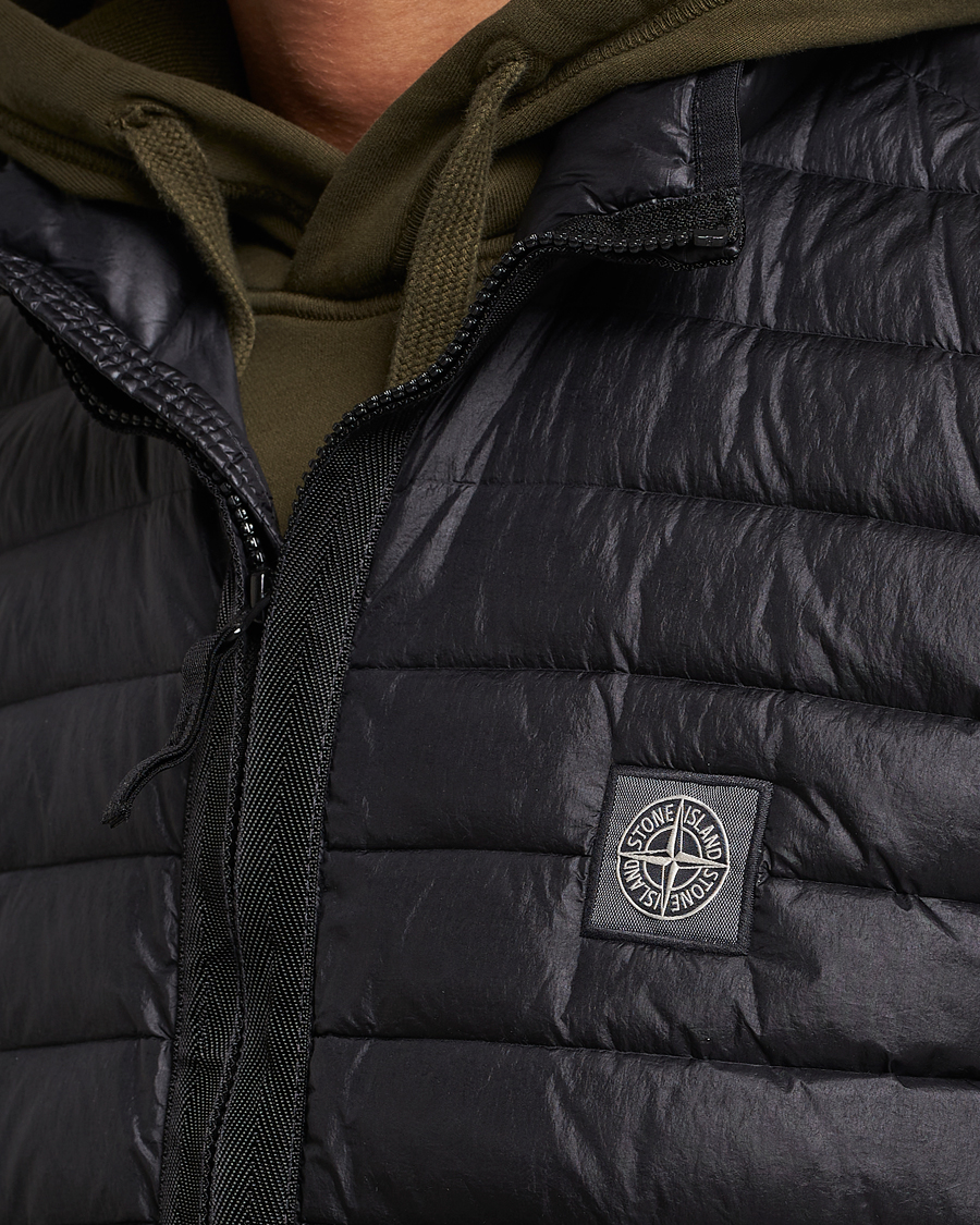 Homme | Manteaux Et Vestes | Stone Island | Recycled Nylon Down-TC Vest Black