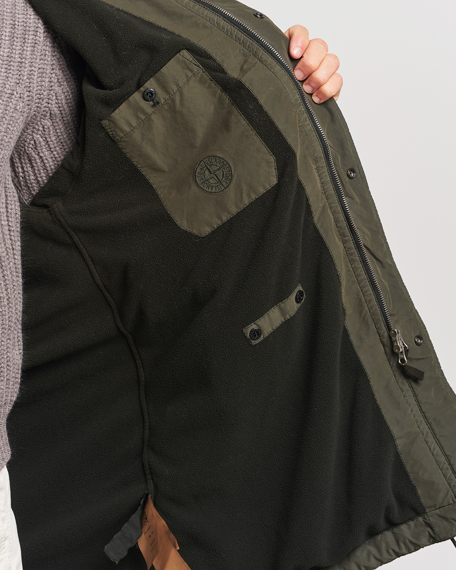 Homme | Manteaux Et Vestes | Stone Island | David Light-TC Jacket Olive