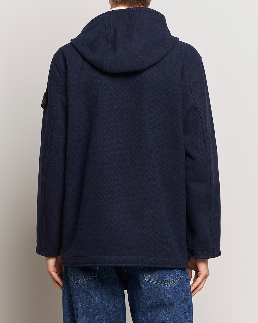 Homme | Manteaux Et Vestes | Stone Island | Panno Speciale Dufflejacket Blue Marine