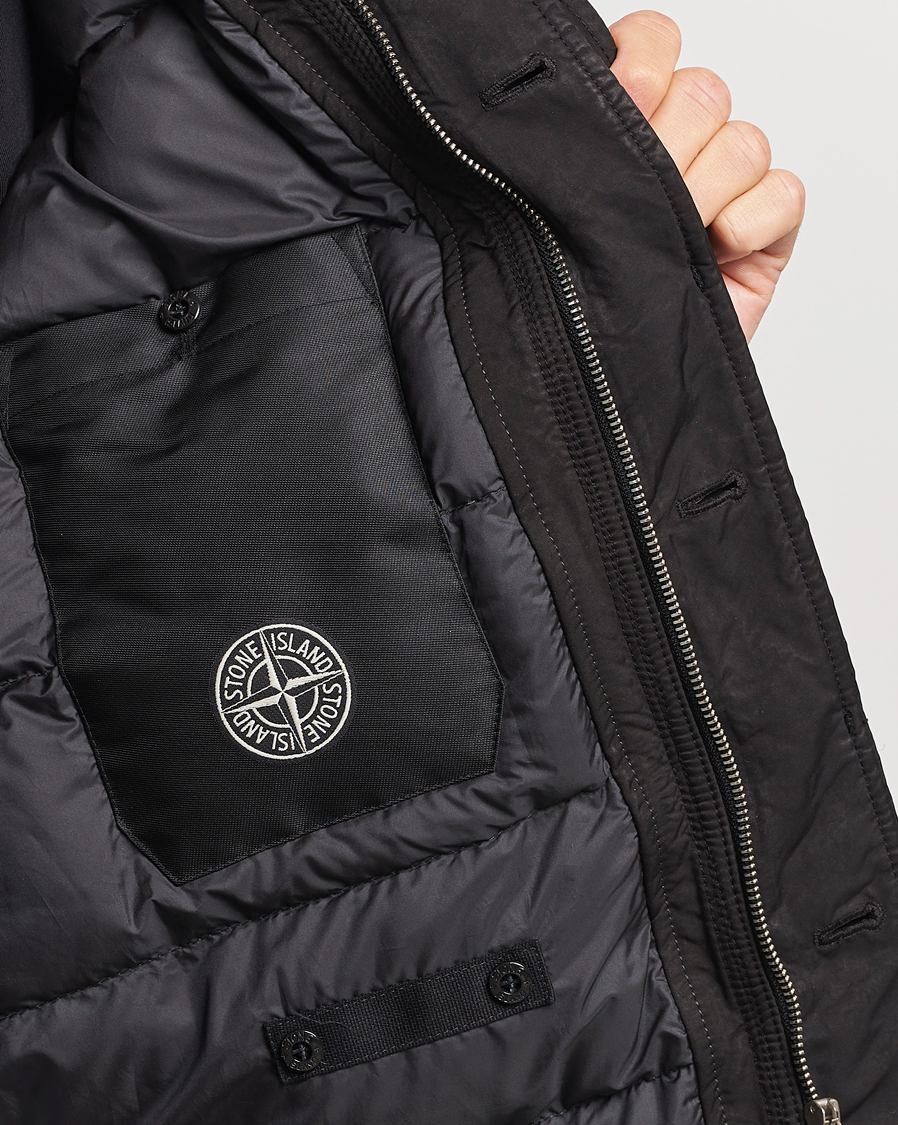 Homme | Manteaux Et Vestes | Stone Island | David-TC Hooded jacket Black