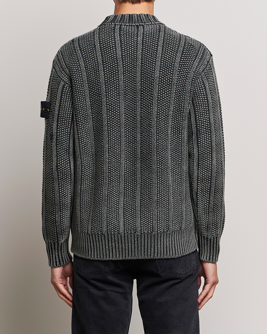 Homme | Pulls Et Tricots | Stone Island | Knitted Wool Crewneck Black