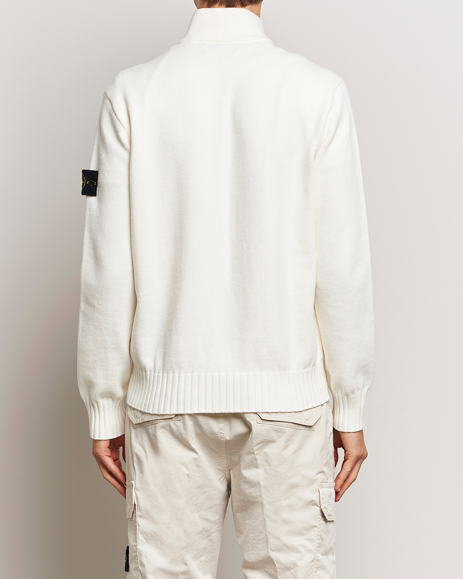 Homme | Pulls Et Tricots | Stone Island | Winter Cotton Cardigan Natural