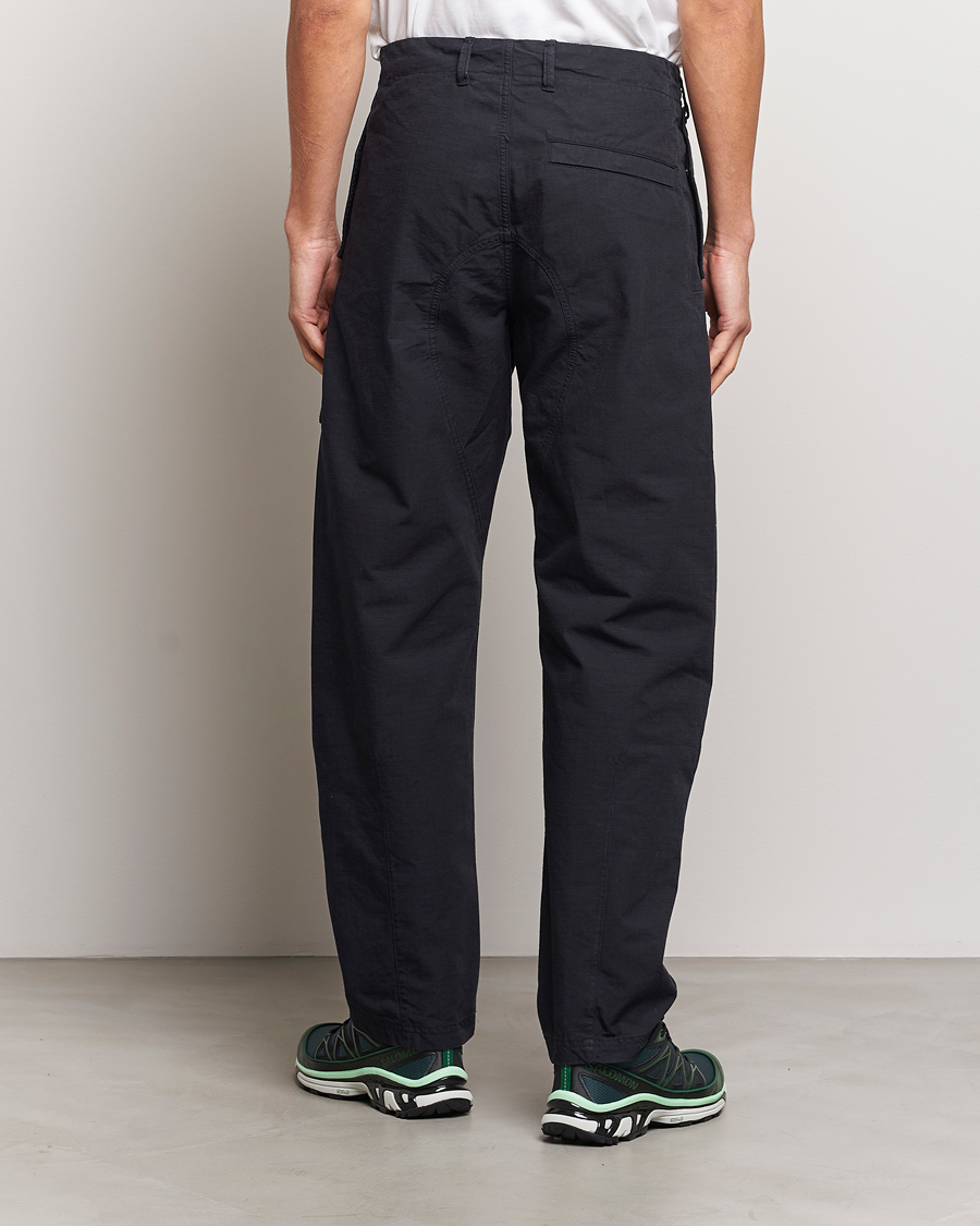 Homme | Pantalons | Stone Island | Garment Dyed Ripstop Trousers Navy Blue