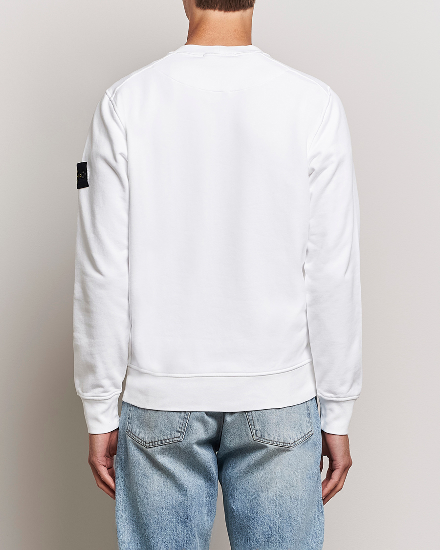 Homme | Pulls Et Tricots | Stone Island | Garment Dyed Fleece Sweatshirt White