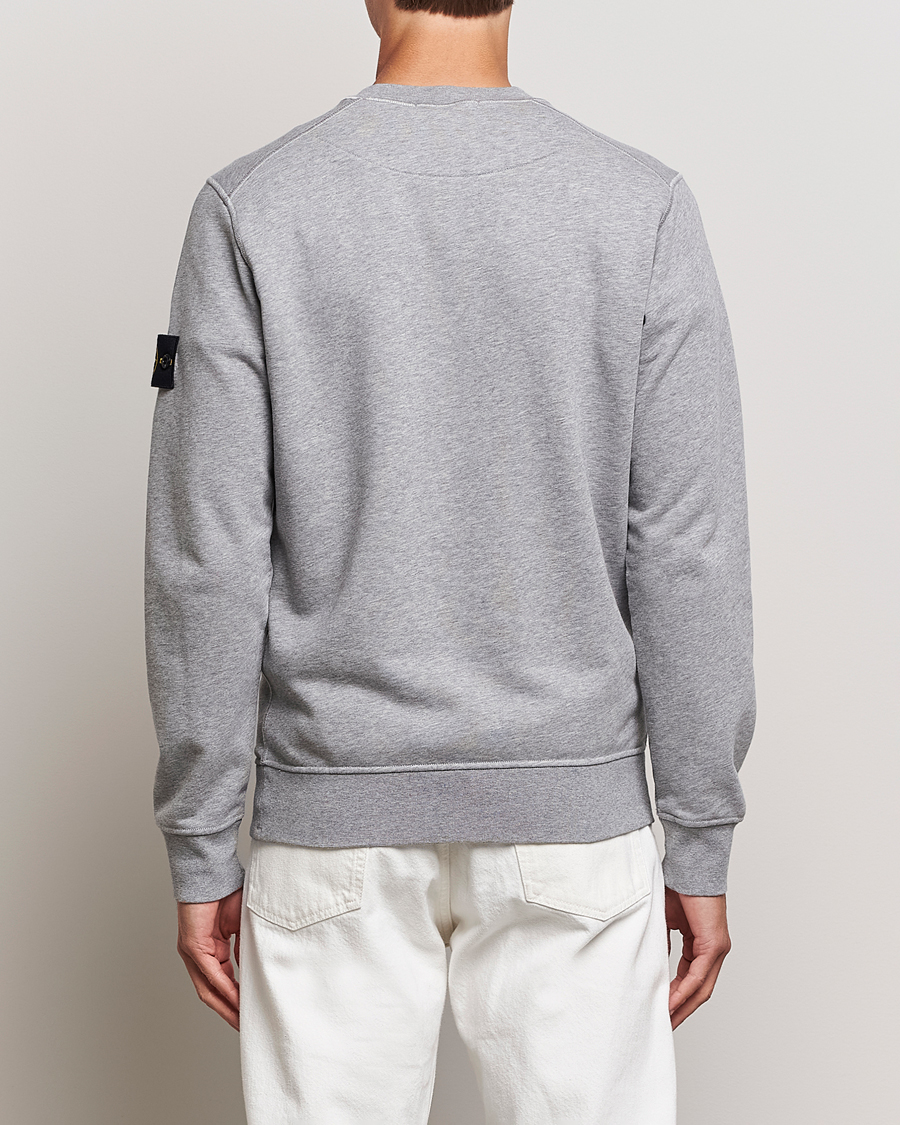 Homme | Pulls Et Tricots | Stone Island | Garment Dyed Fleece Sweatshirt Melange Grey