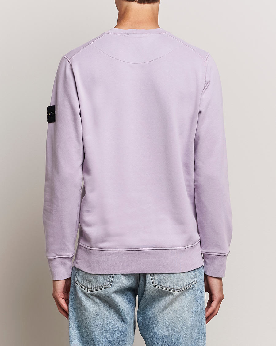 Homme | Pulls Et Tricots | Stone Island | Garment Dyed Fleece Sweatshirt Lavender