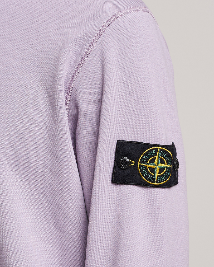 Homme | Pulls Et Tricots | Stone Island | Garment Dyed Fleece Sweatshirt Lavender