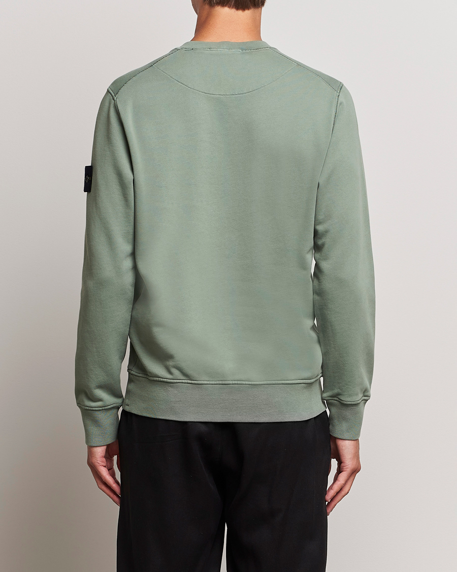 Homme | Pulls Et Tricots | Stone Island | Garment Dyed Fleece Sweatshirt Sage