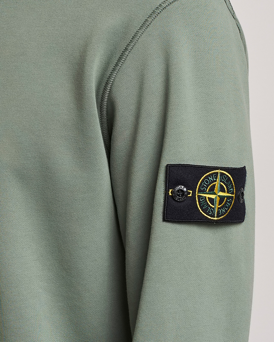 Homme | Pulls Et Tricots | Stone Island | Garment Dyed Fleece Sweatshirt Sage