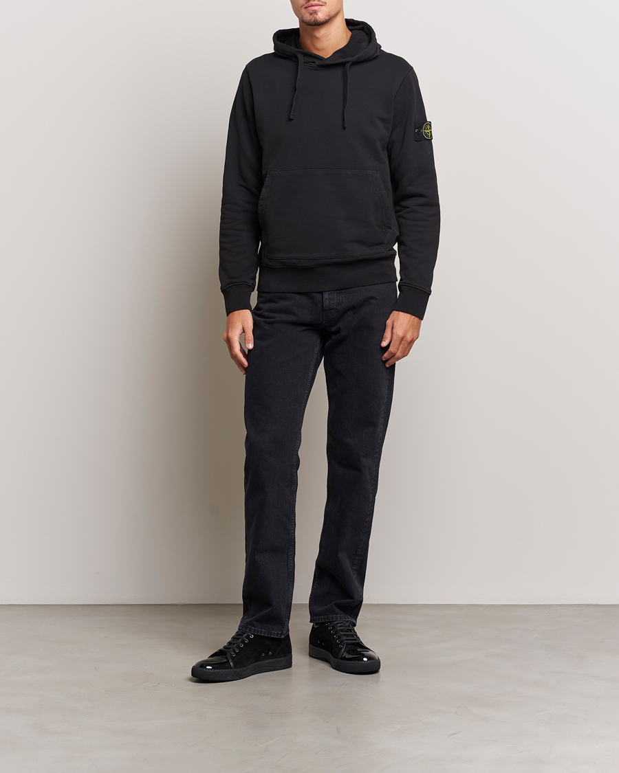 Homme | Pulls Et Tricots | Stone Island | Garment Dyed Fleece Hood Black