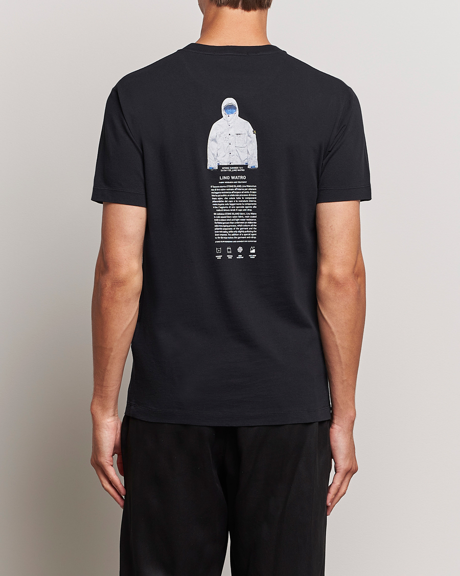 Homme | T-shirts | Stone Island | Garment Dyed Archivio T-Shirt Black