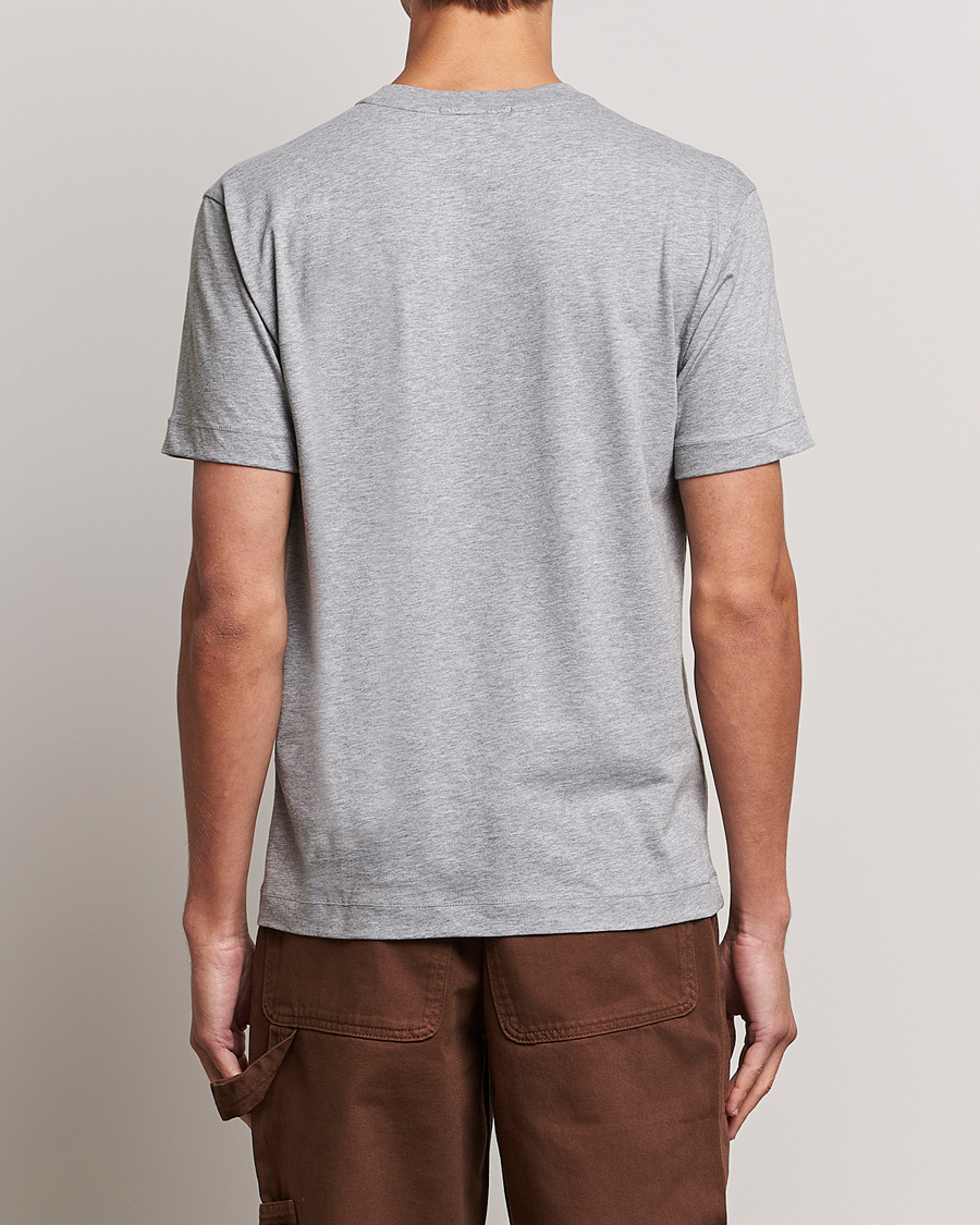 Homme | T-shirts | Stone Island | Garment Dyed Jersey T-Shirt Melange Grey