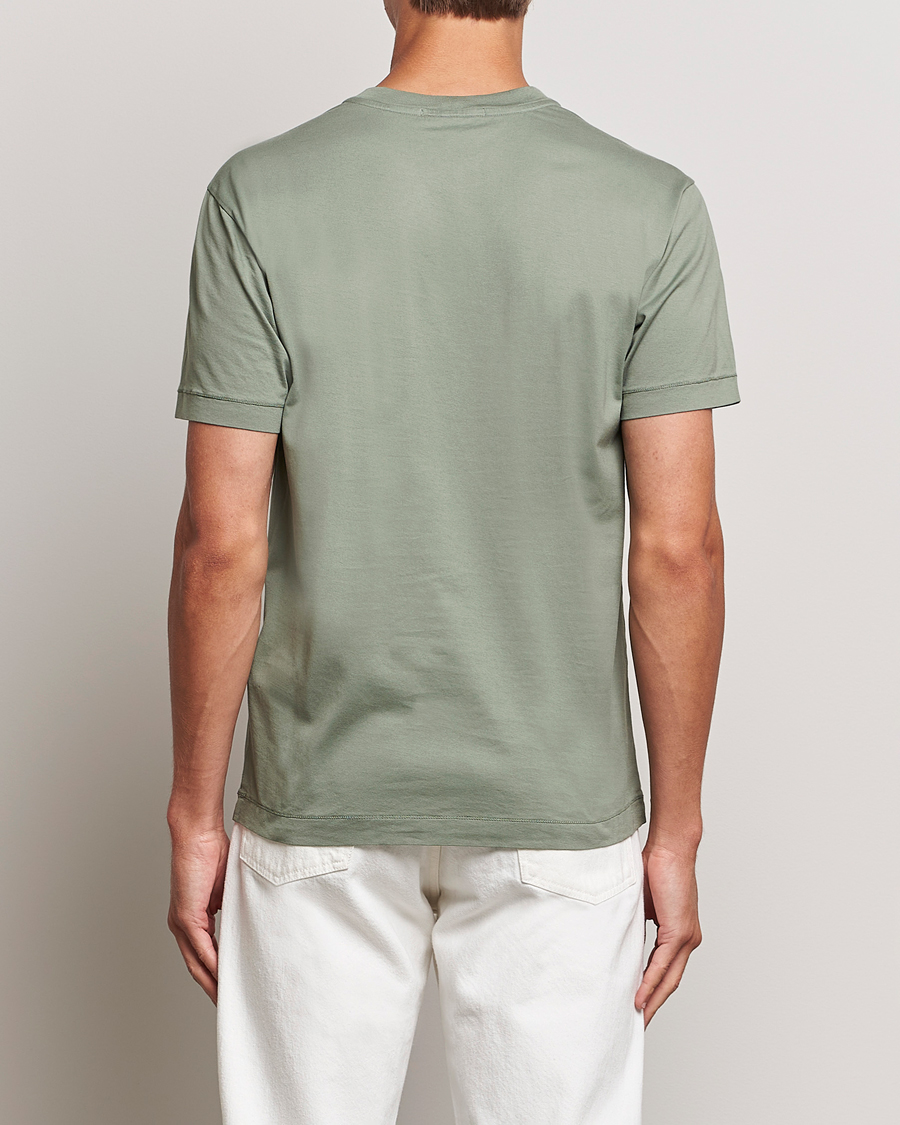 Homme | T-shirts | Stone Island | Garment Dyed Jersey T-Shirt Sage