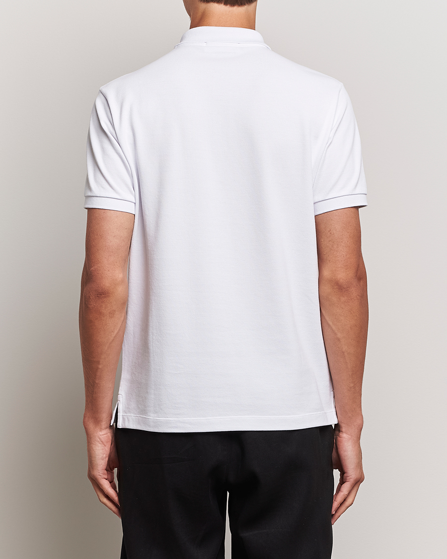 Homme | Polos | Stone Island | Cotton Pique Polo White