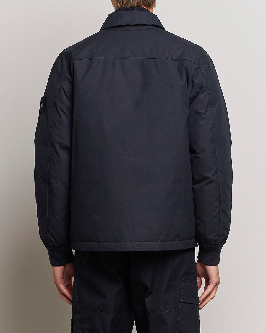 Homme | Manteaux Et Vestes | Stone Island | Ghost Piece O-Ventile Jacket Navy Blue