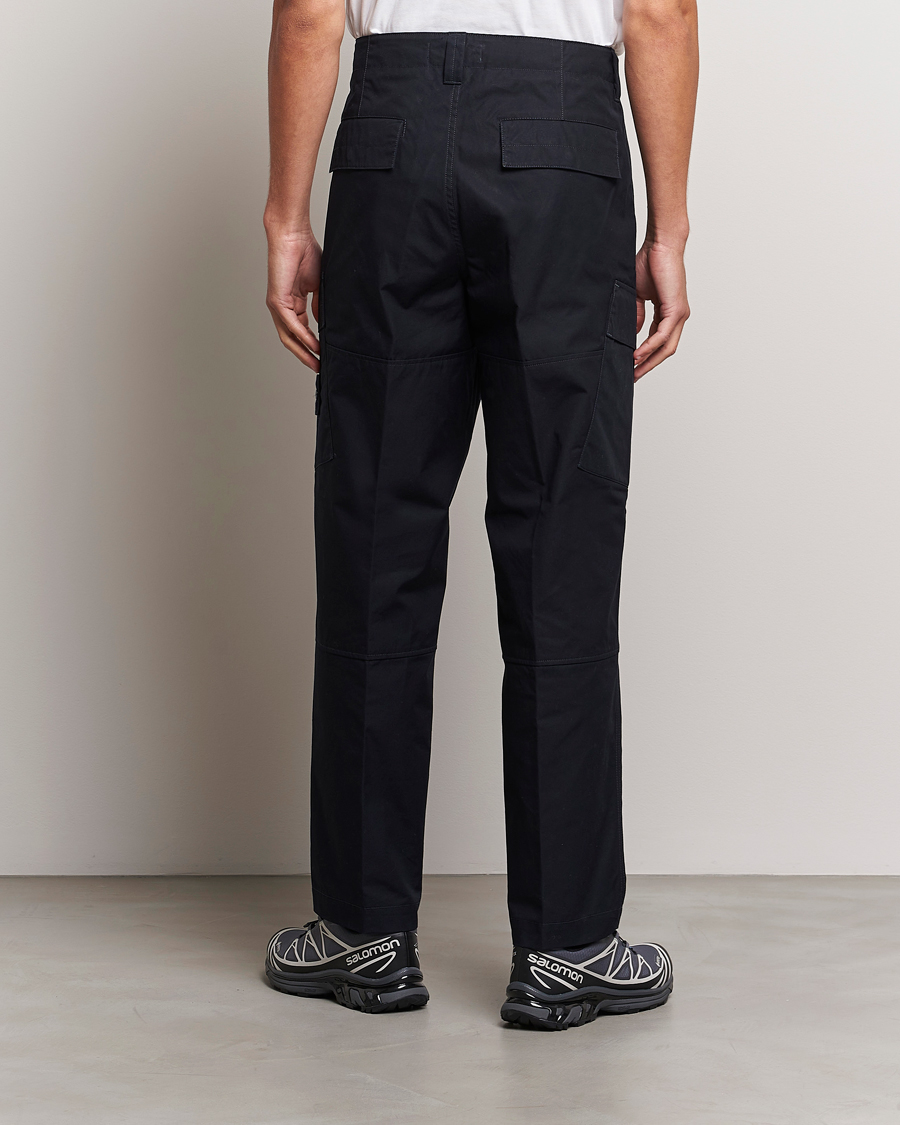 Homme | Pantalons | Stone Island | Ghost Piece O-Ventile Trousers Navy Blue