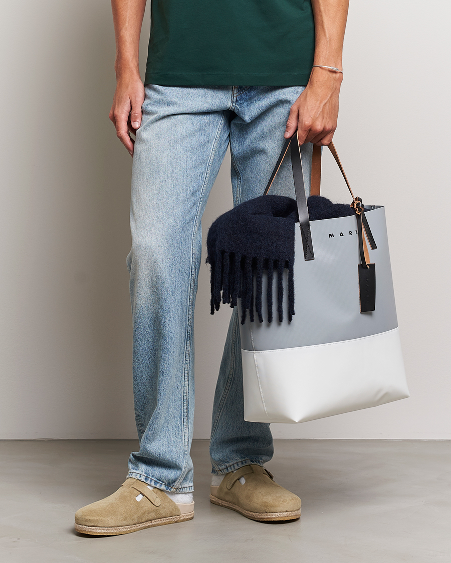 Homme |  | Marni | PVC Totebag Antique Silver
