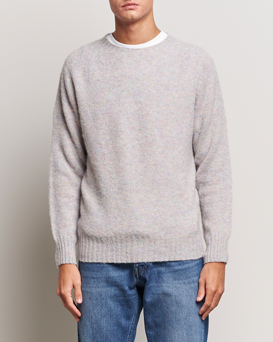 Homme | Pulls Et Tricots | Howlin' | Brushed Wool Sweater Galaxy