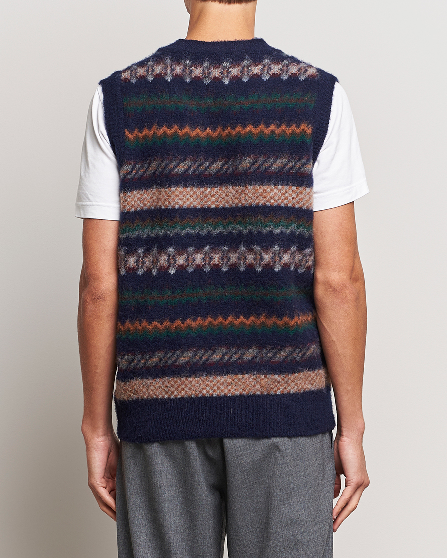 Homme | Pulls Et Tricots | Howlin' | Brushed Wool Vest Navy