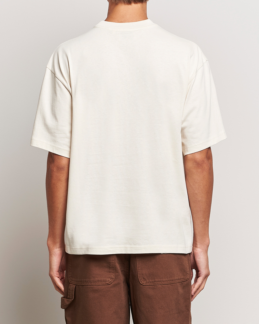 Homme | T-shirts | Axel Arigato | Dunk Crew Neck T-Shirt Pale Beige