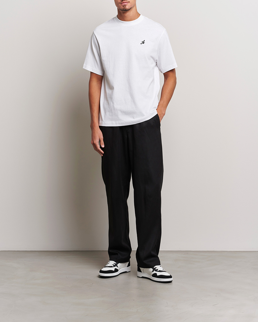 Homme | T-shirts | Axel Arigato | Signature Crew Neck T-Shirt White