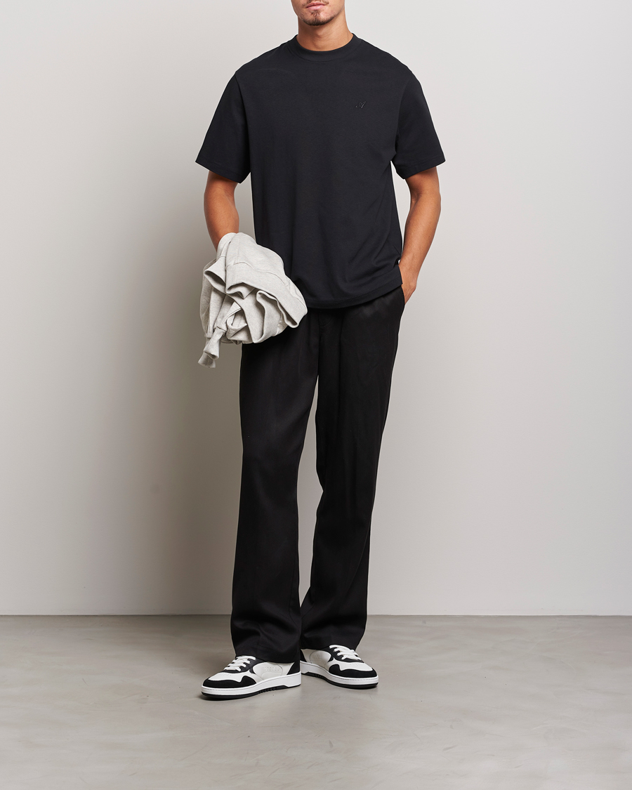 Homme | T-shirts | Axel Arigato | Signature Crew Neck T-Shirt Black