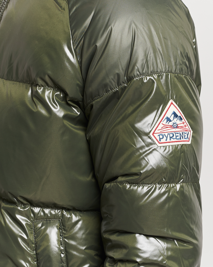 Homme | Manteaux Et Vestes | Pyrenex | Sten Hooded Puffer Jacket Deep Khaki