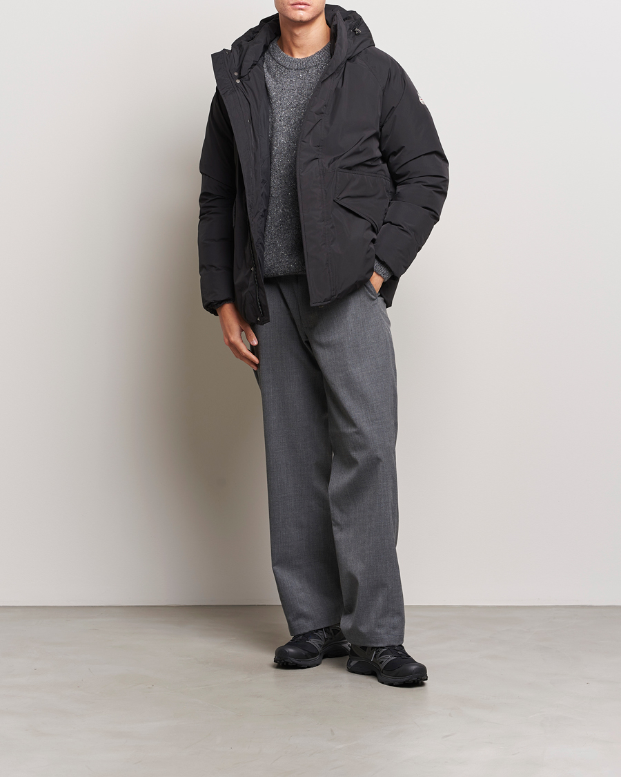 Homme | Manteaux Et Vestes | Pyrenex | Covert Hooded Down Jacket Black