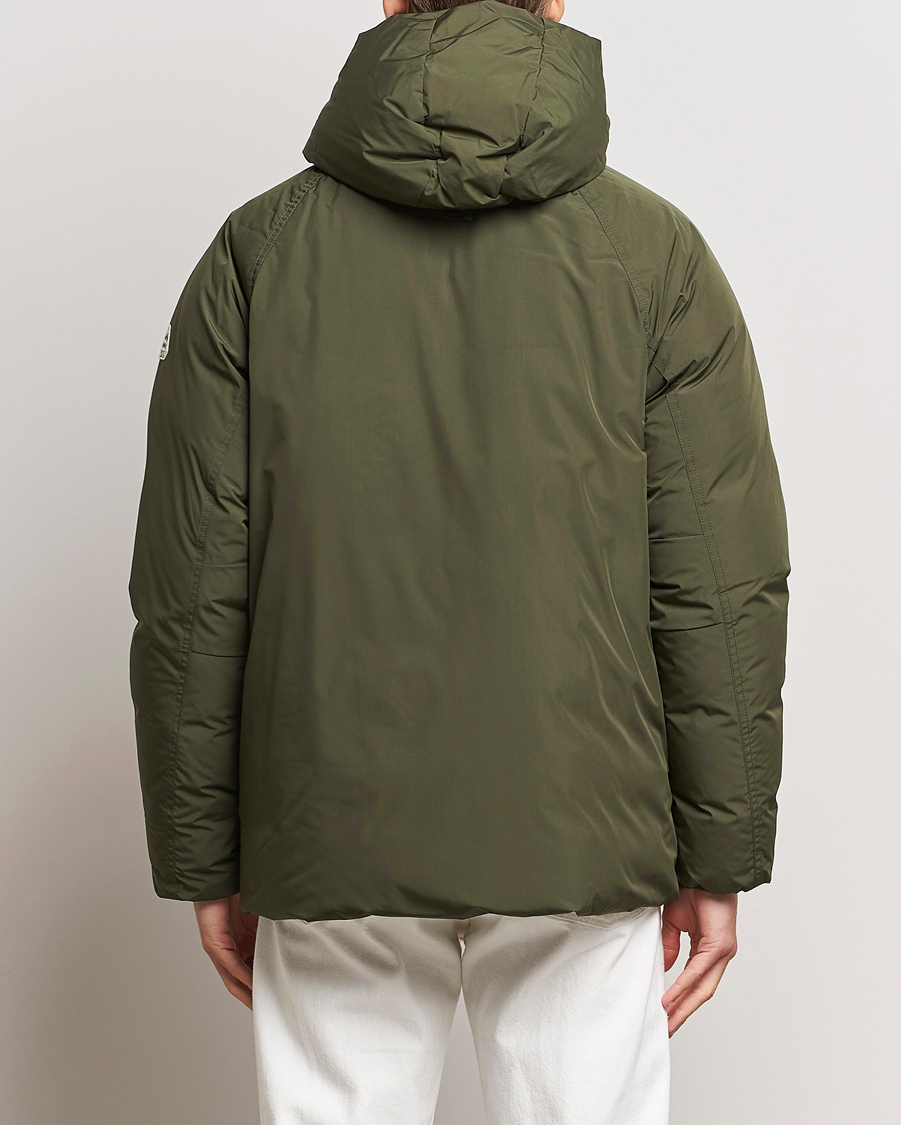 Homme | Manteaux Et Vestes | Pyrenex | Covert Hooded Down Jacket Deep Khaki