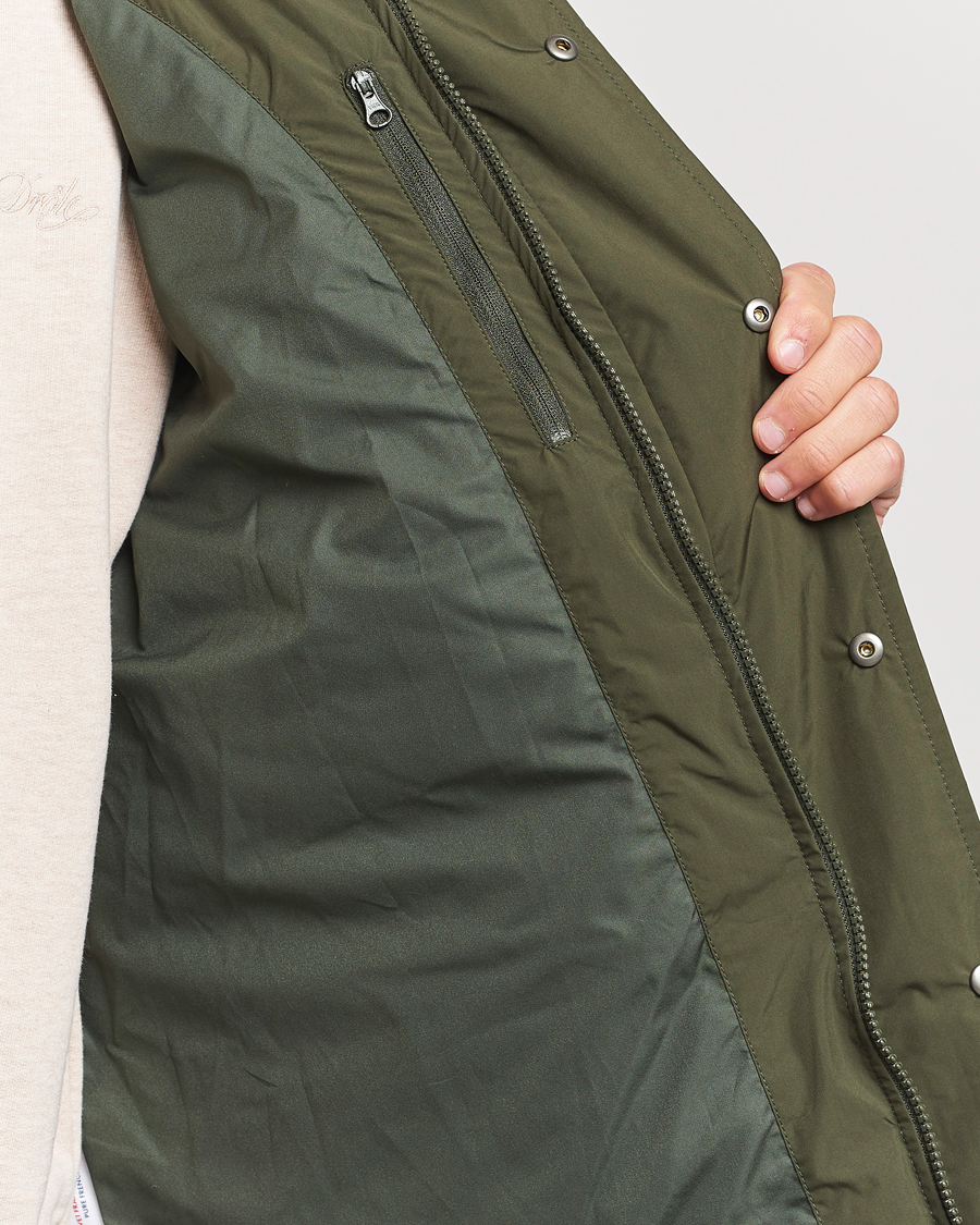 Homme | Manteaux Et Vestes | Pyrenex | Covert Hooded Down Jacket Deep Khaki