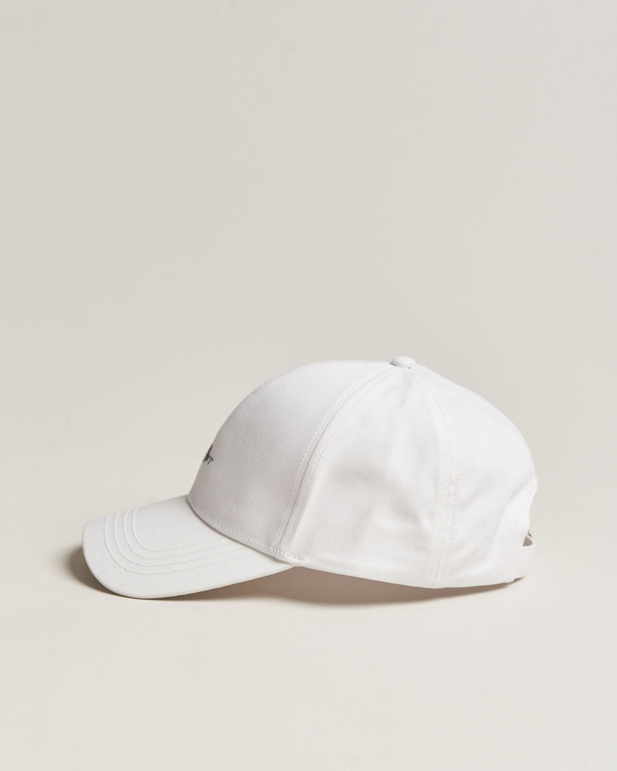 Homme | GANT High Cotton Twill Cap White | GANT | High Cotton Twill Cap White