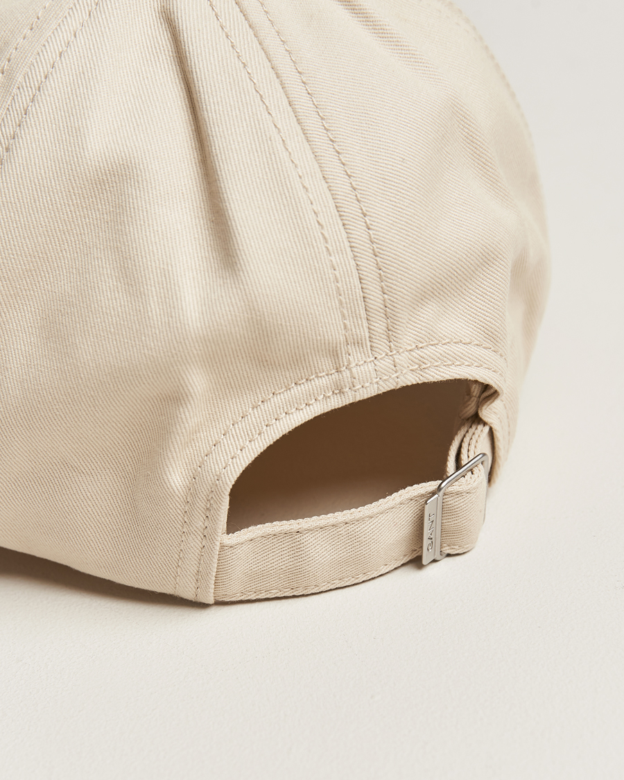 Homme | GANT High Cotton Twill Cap Putty | GANT | High Cotton Twill Cap Putty