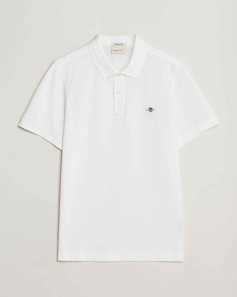 Homme | Polos | Gant | The Original Polo White
