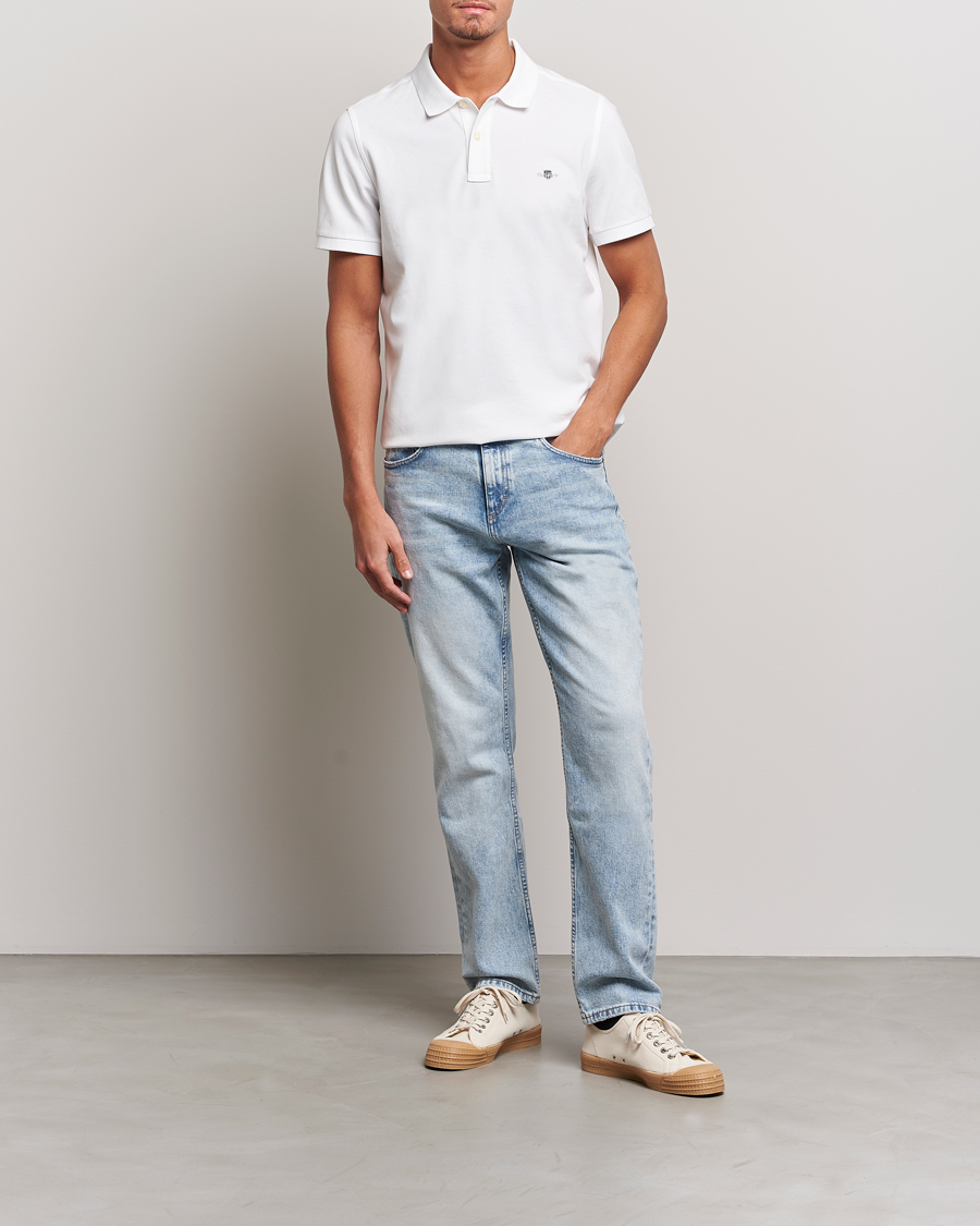 Homme | Polos | Gant | The Original Polo White