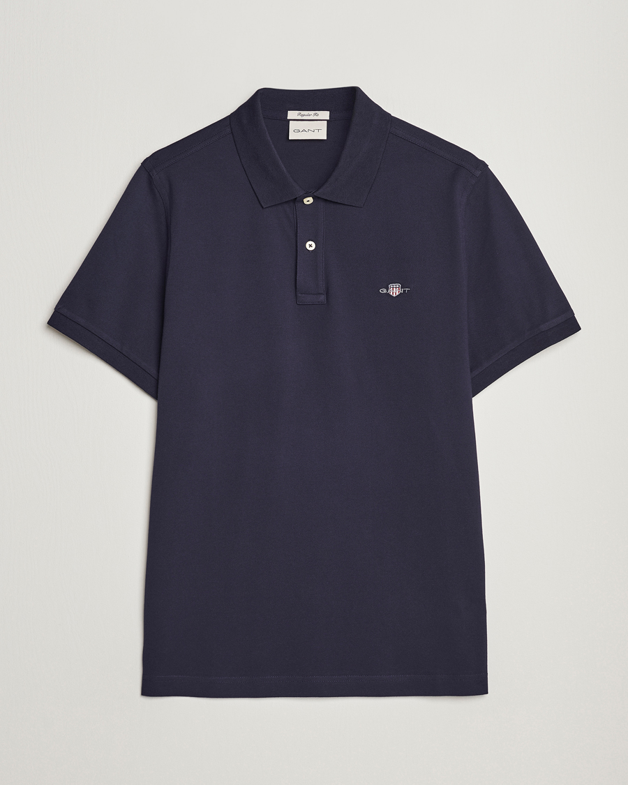 Homme | Polos | Gant | The Original Polo Evening Blue