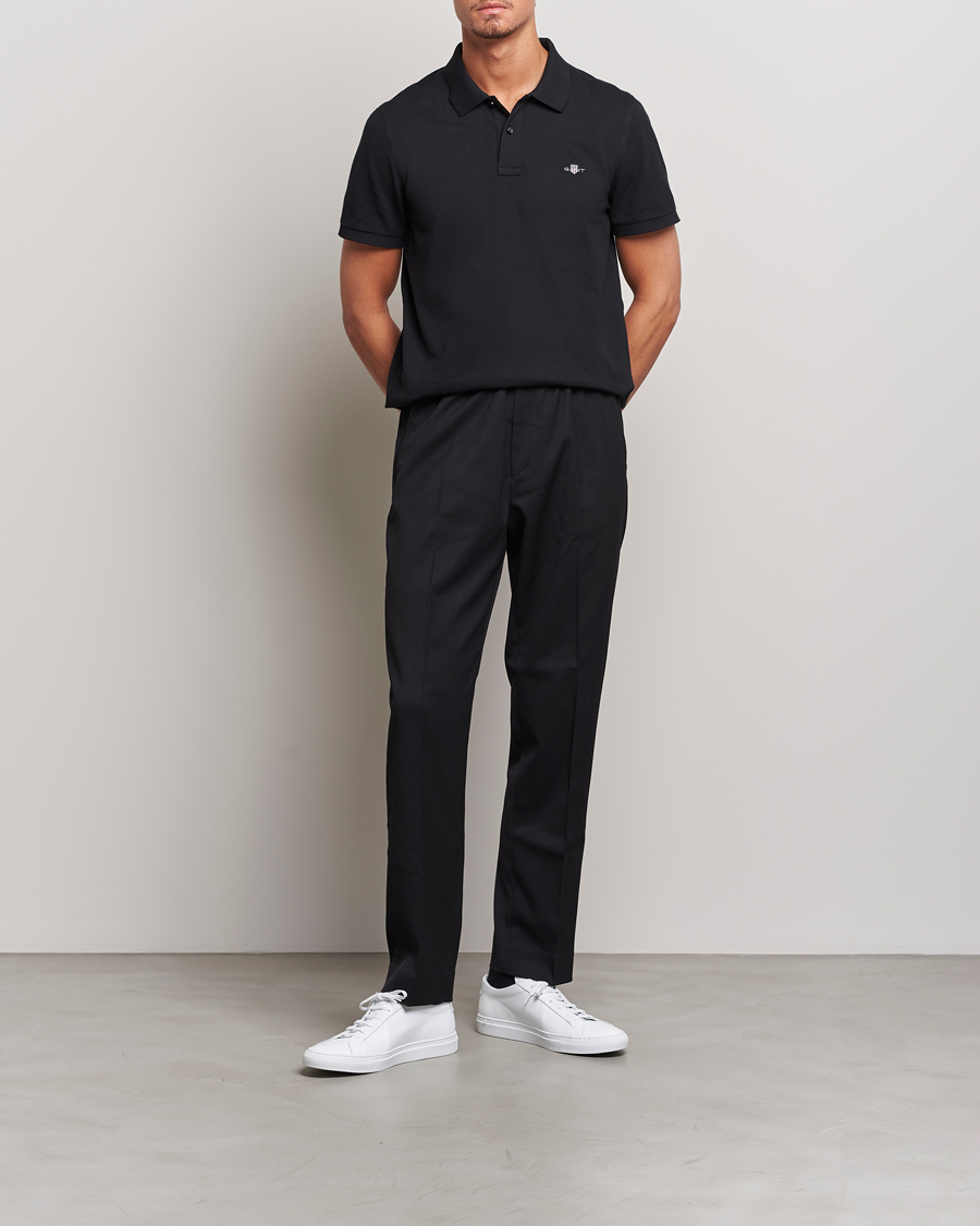 Homme | Polos | Gant | The Original Polo Black