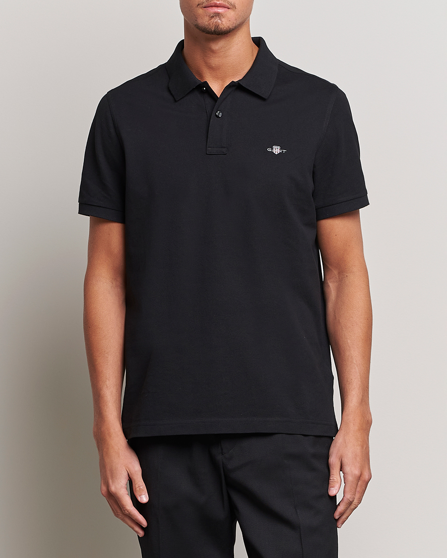 Homme | Polos | Gant | The Original Polo Black