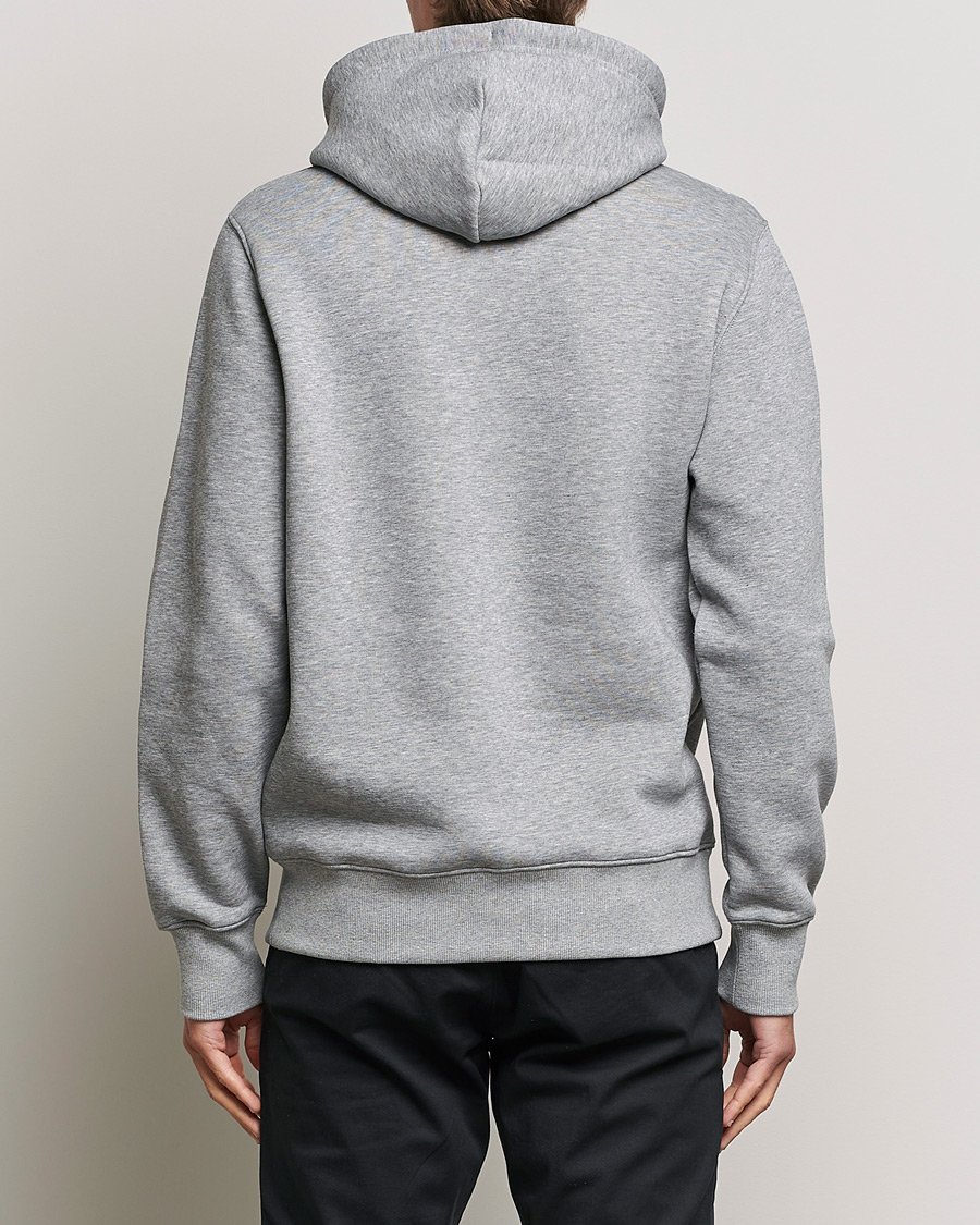 Homme | Pulls Et Tricots | GANT | Original Shield Logo Hoodie Grey Melange