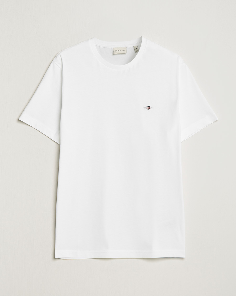 Homme | T-shirts | Gant | The Original Solid T-Shirt White