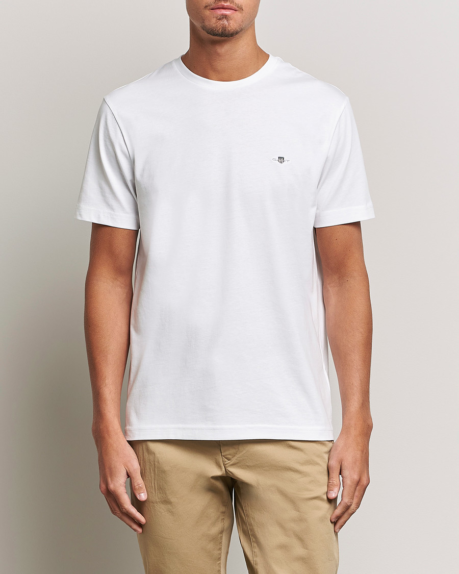 Homme | T-shirts | Gant | The Original Solid T-Shirt White