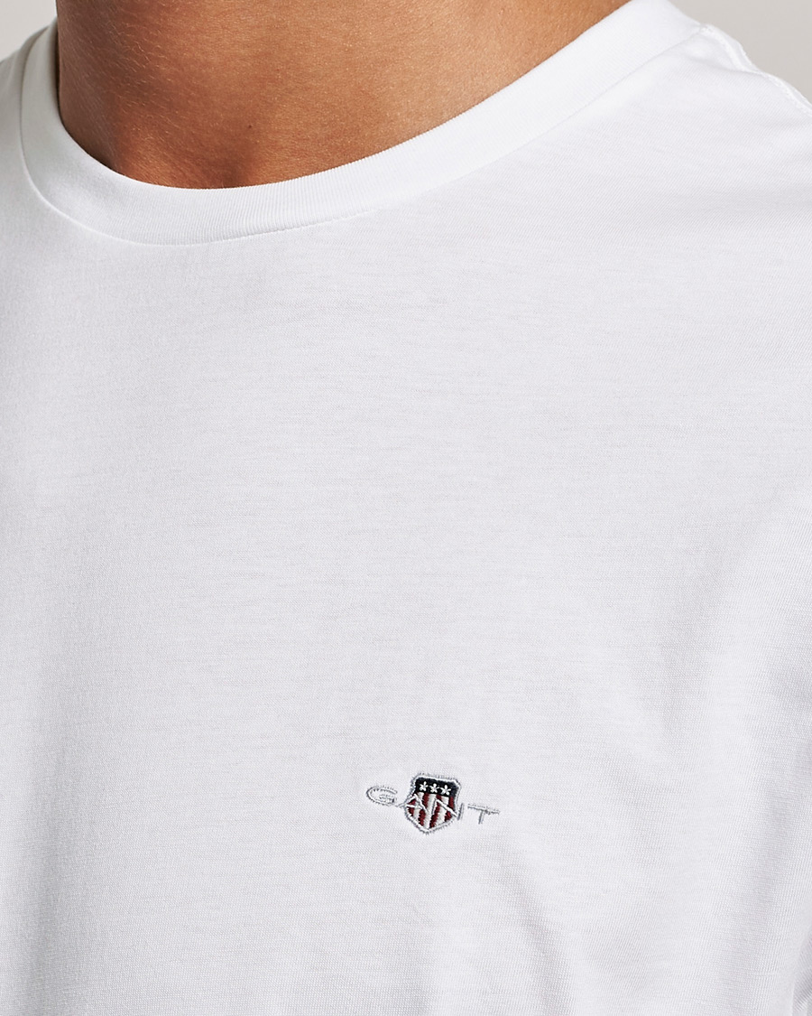 Homme | T-shirts | Gant | The Original Solid T-Shirt White