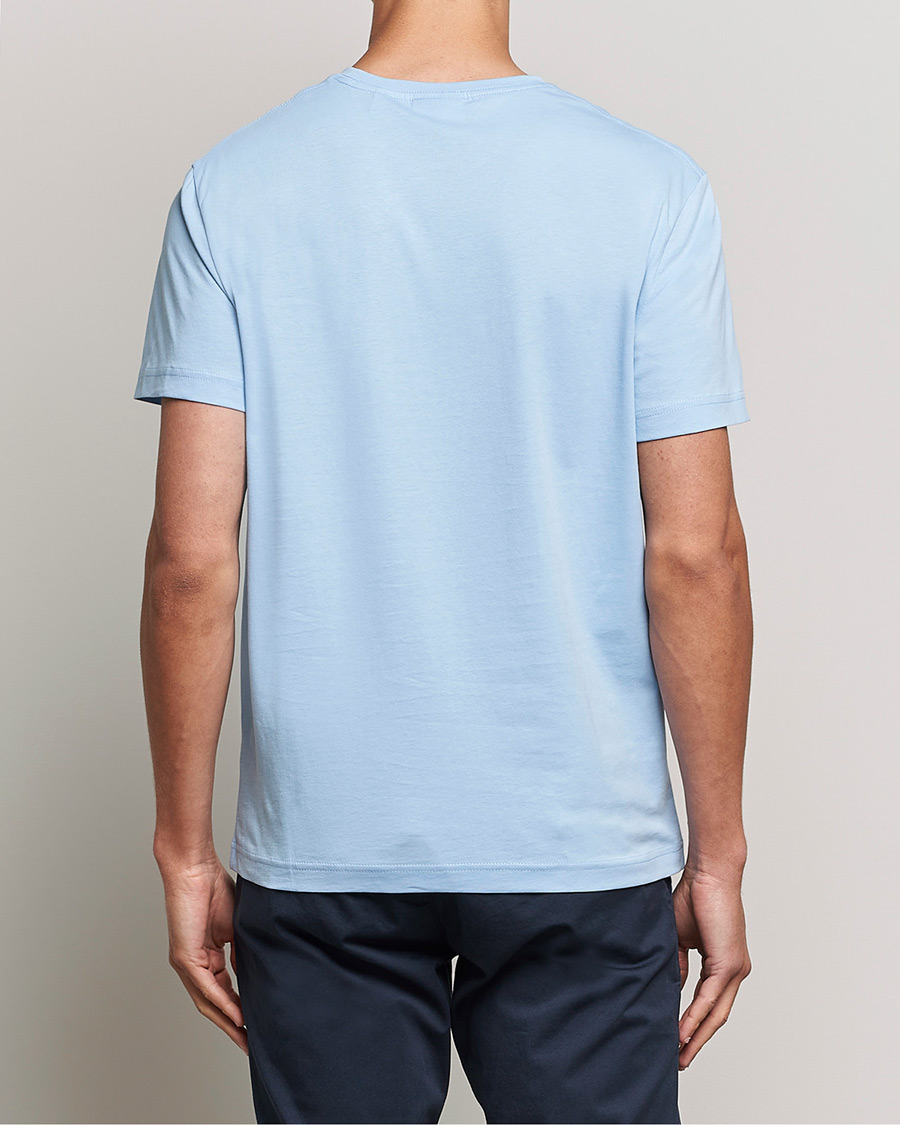 Homme | T-shirts | GANT | The Original Solid T-Shirt Capri Blue