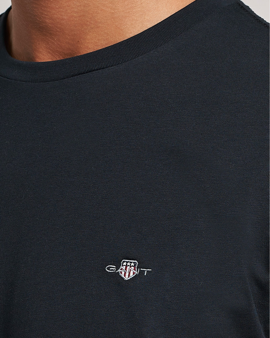 Homme | T-shirts | Gant | The Original Solid T-Shirt Black