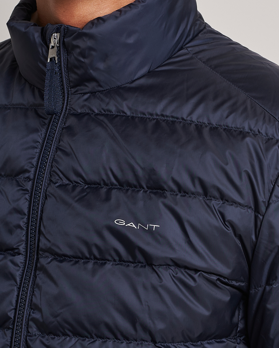 Homme | Manteaux Et Vestes | Gant | The Light Down Jacket Evening Blue