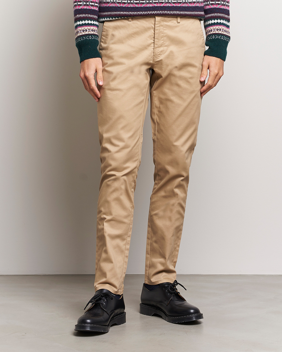 Homme | Pantalons | GANT | Slim Fit Tech Prep Chino Dark Khaki