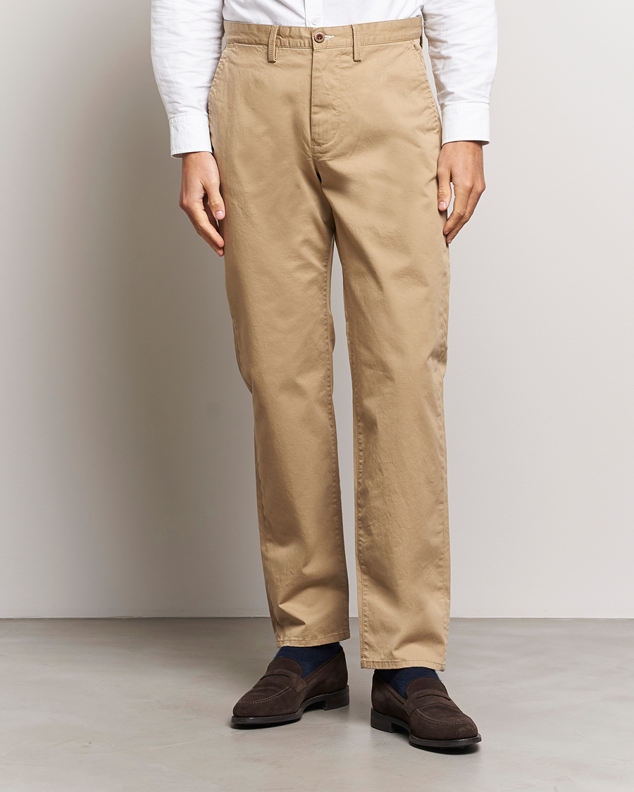 Homme | Pantalons | GANT | Regular Fit Twill Chino Dark Khaki