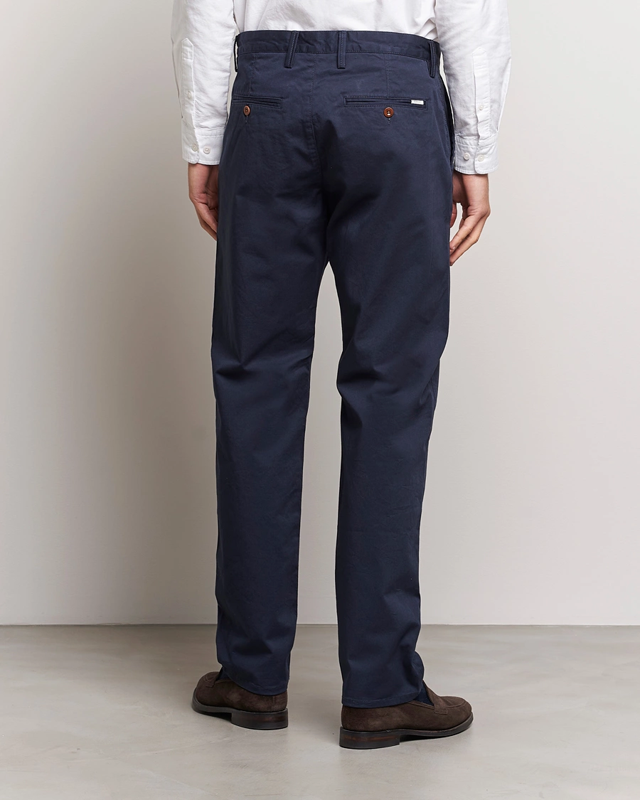 Homme | Pantalons | GANT | Regular Fit Twill Chino Marine
