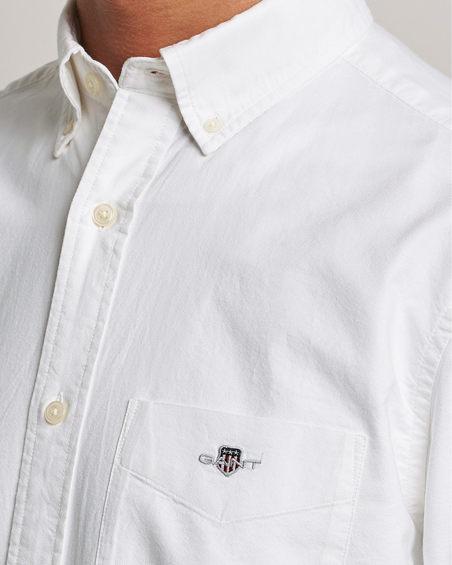 Homme | Chemises | Gant | Regular Fit Oxford Shirt White