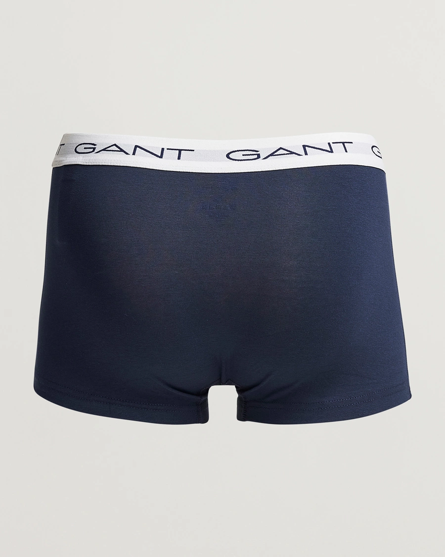 Homme | Maillot De Bains | GANT | 3-Pack Trunk Boxer Red/Navy/White