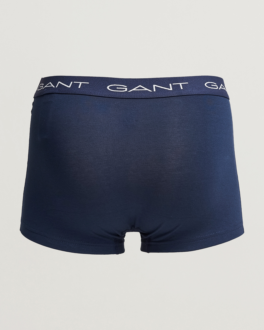 Homme | Sous-Vêtements Et Chaussettes | GANT | 3-Pack Trunk Boxer Marine